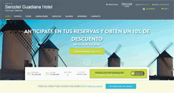 Desktop Screenshot of hotelguadiana.com